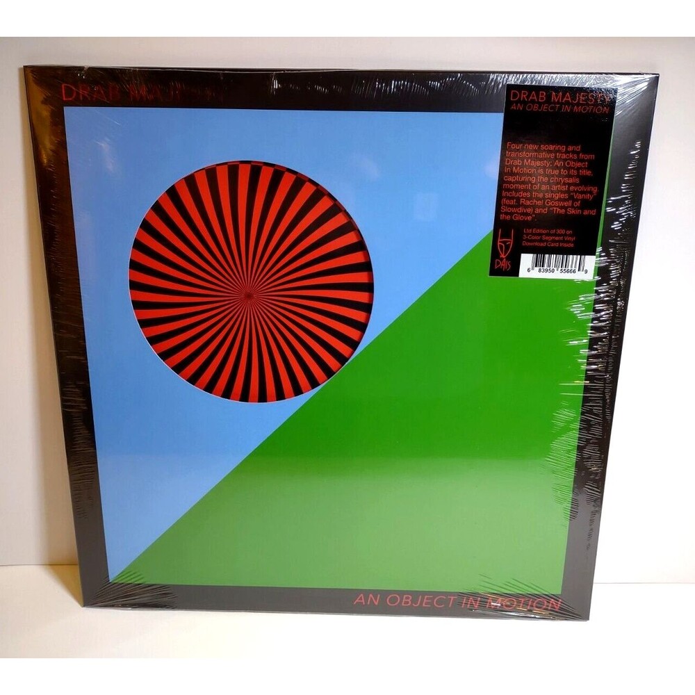 Drab Majesty An Object In Motion Vinyl EP Record Limited Tri Color Edition 300